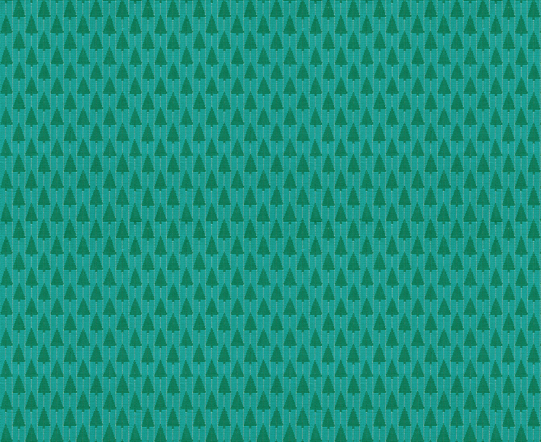 Silver Lining by the 1/4 Yard - Tree Farm Turquoise