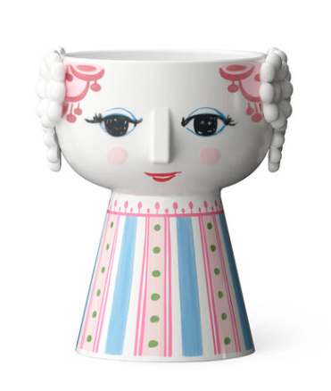 Bjørn Wiinblad - Eva - 3.7" Ceramic 3D Candle Holder