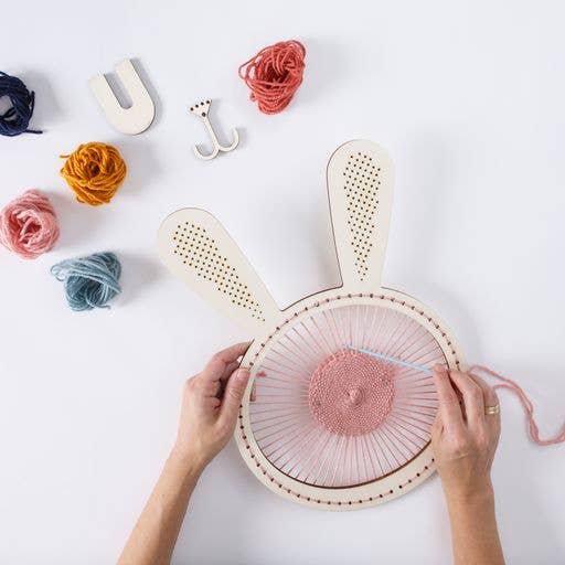 Bunny Wall Art Weaving Kit