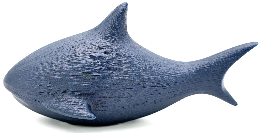 Handcrafted Mini Shark Blue