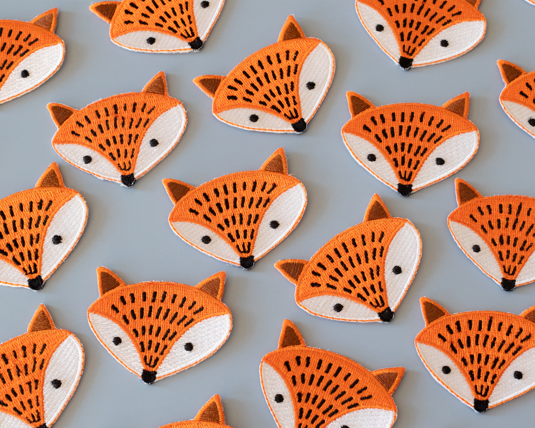 Cute Mini Fox Iron-On Patch