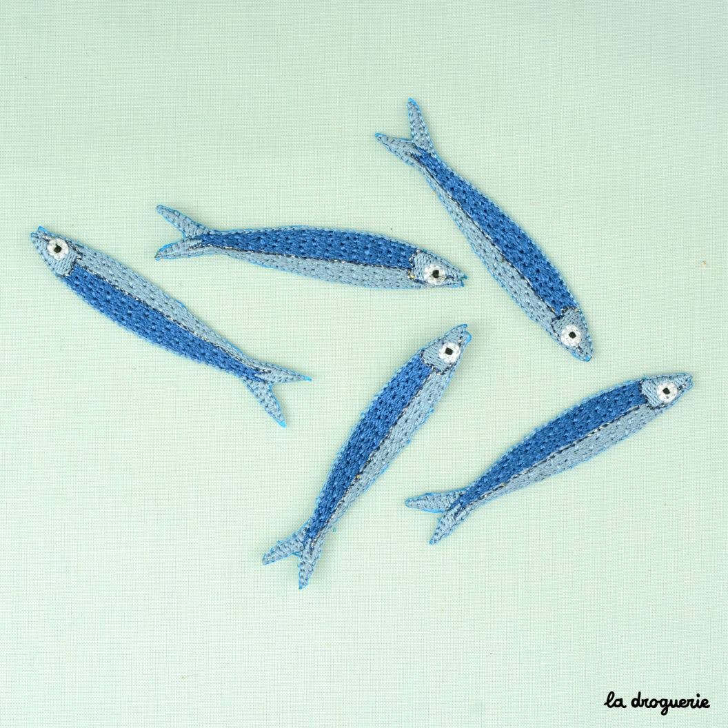 Anchovy Fish Patch 60 x 10 mm