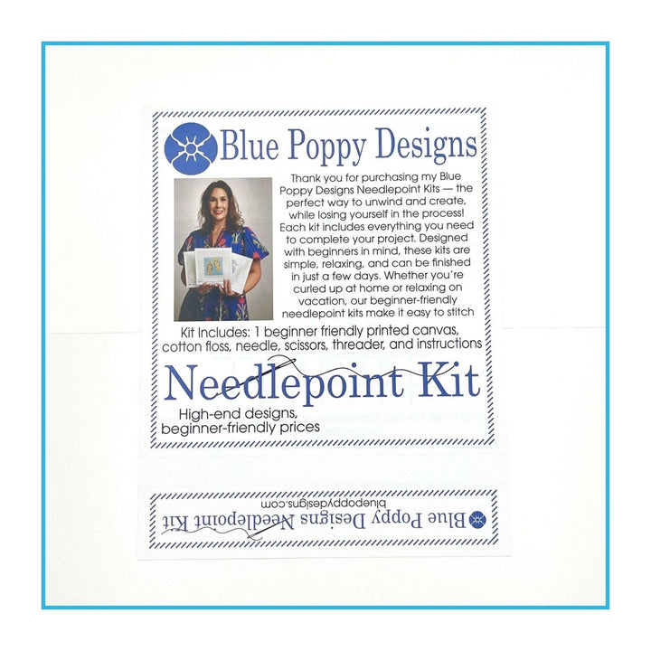 Tiger Needlepoint Kit