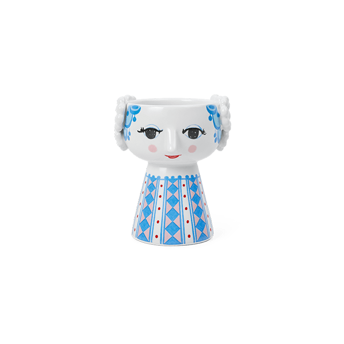 Bjørn Wiinblad - Eva - 3.7" Ceramic 3D Candle Holder