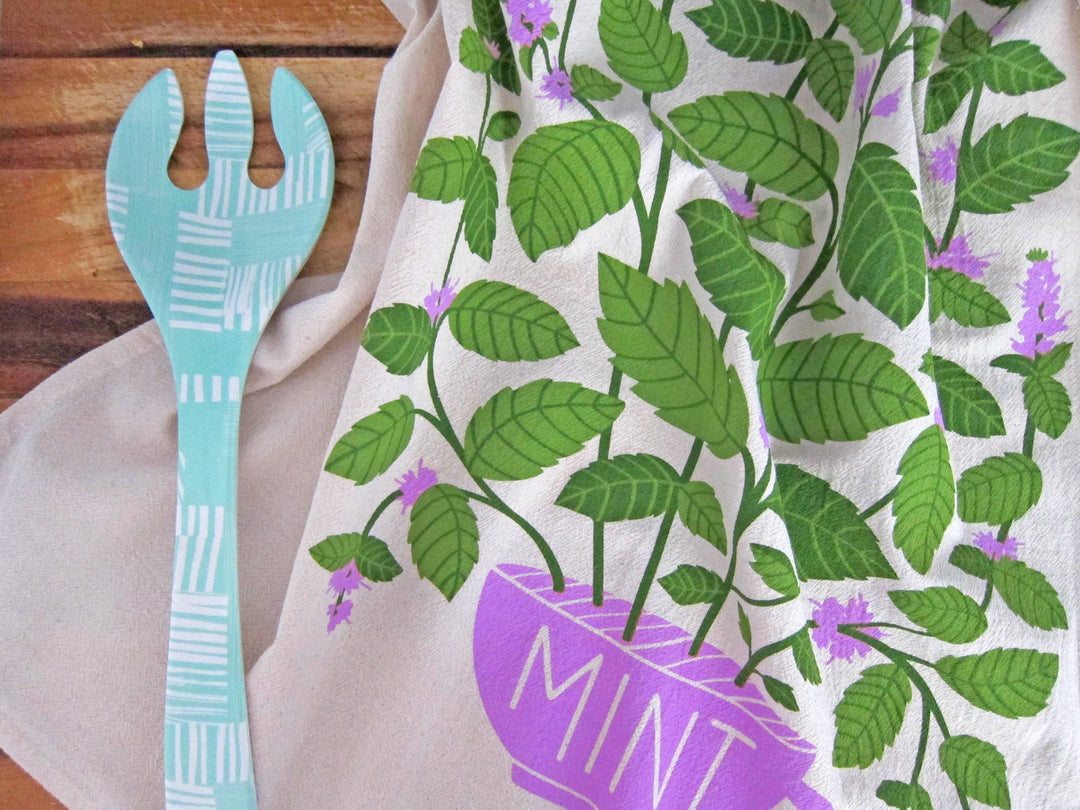 Mint Tea Towel