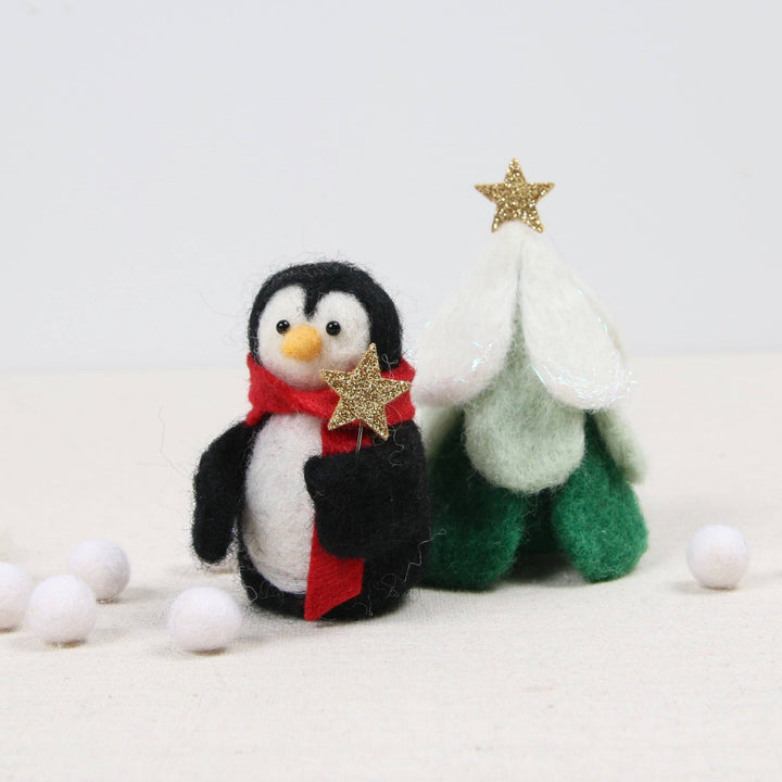 Penguin Needle Felting Kit