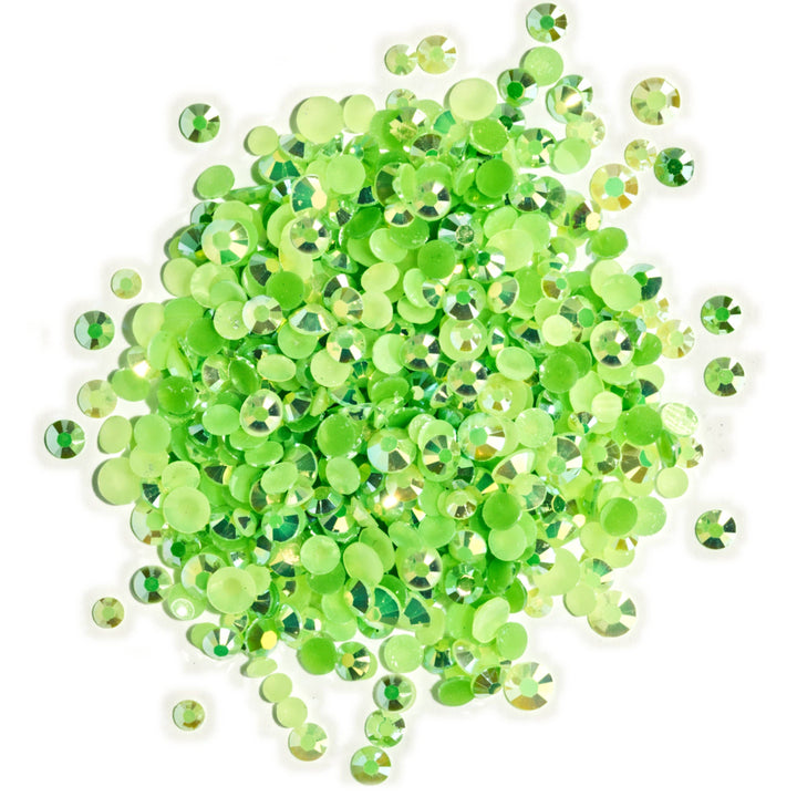 Peridot AB Flat Back Jewelz