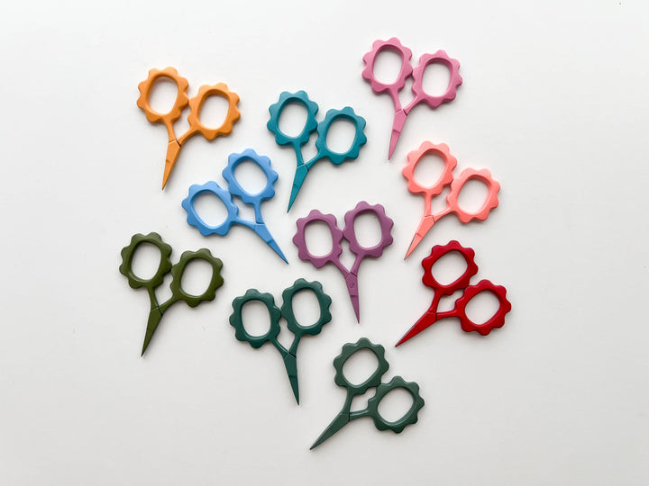 Mini Rainbow Flower Scissors