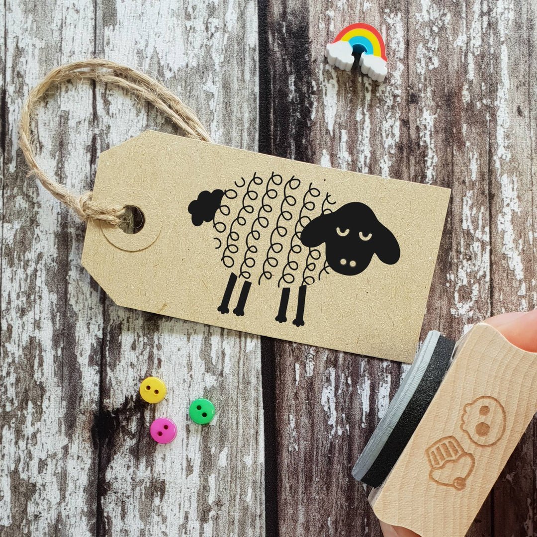 Sheep Rubber Stamp