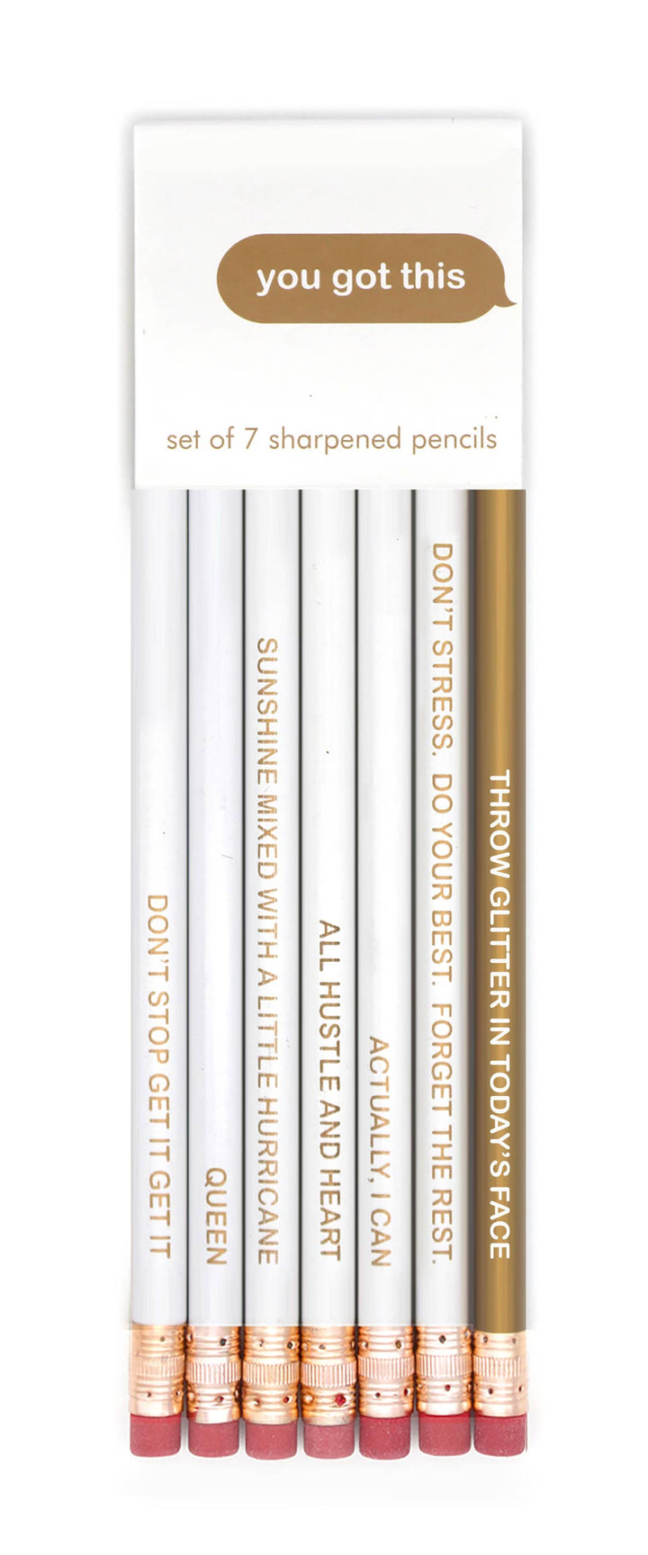 BESTSELLERS - 48 QUOTABLE PENCIL SETS + DISPLAY
