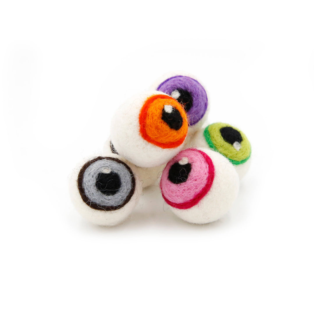 Wool Felt Halloween Eyes Set