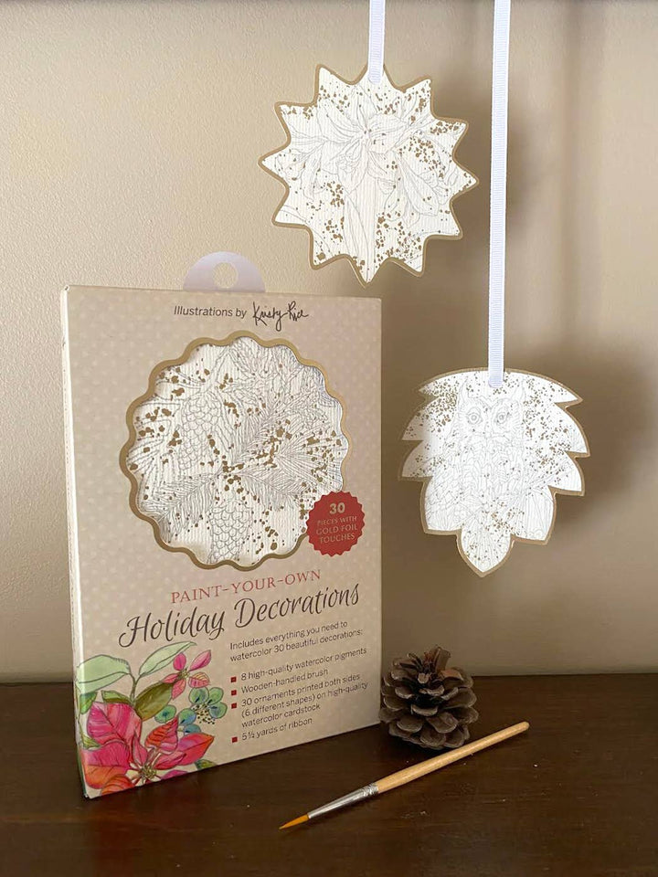 Paint-Your-Own Holiday Decorations