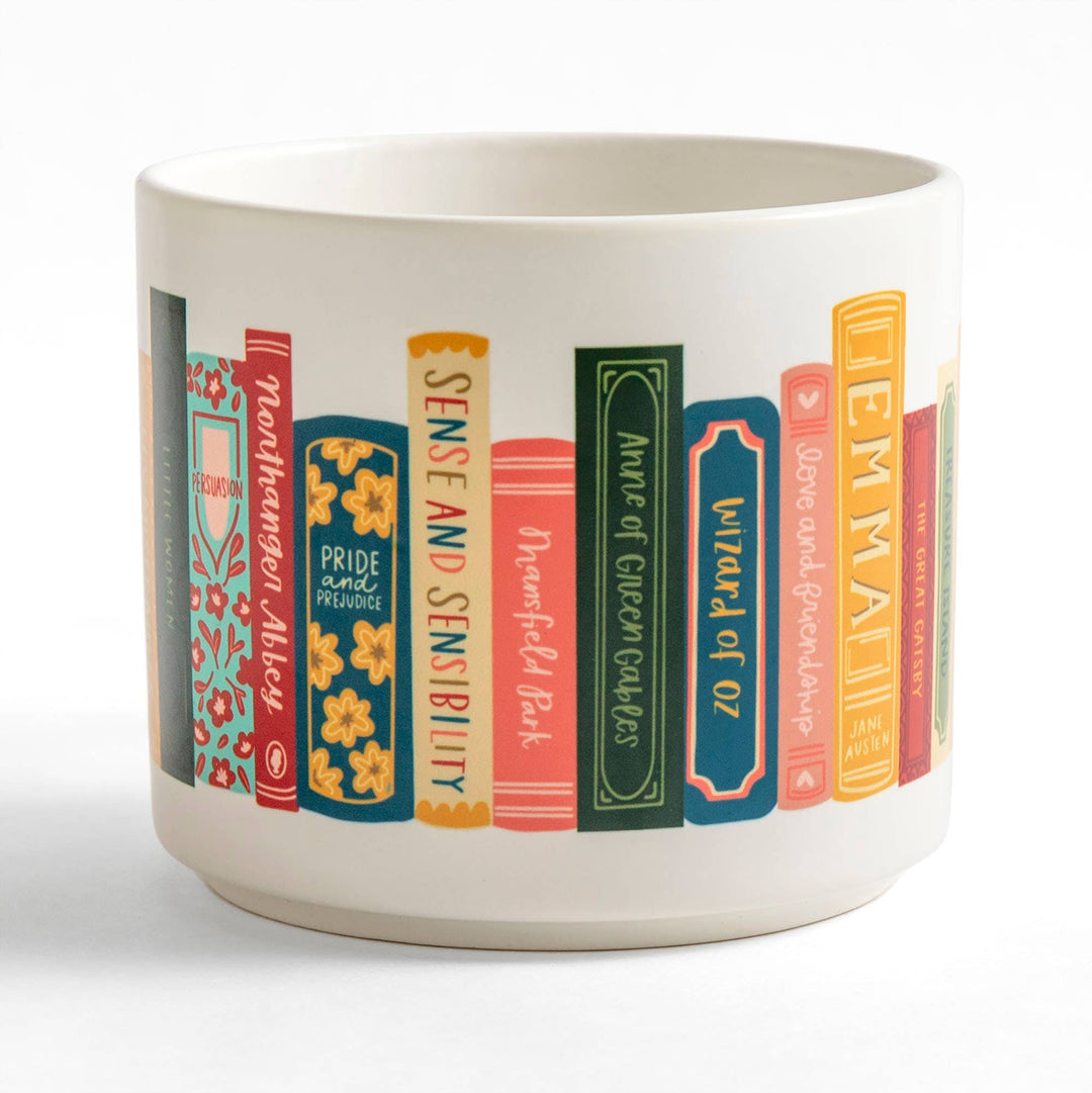 Classic Books Large Ceramic Mug