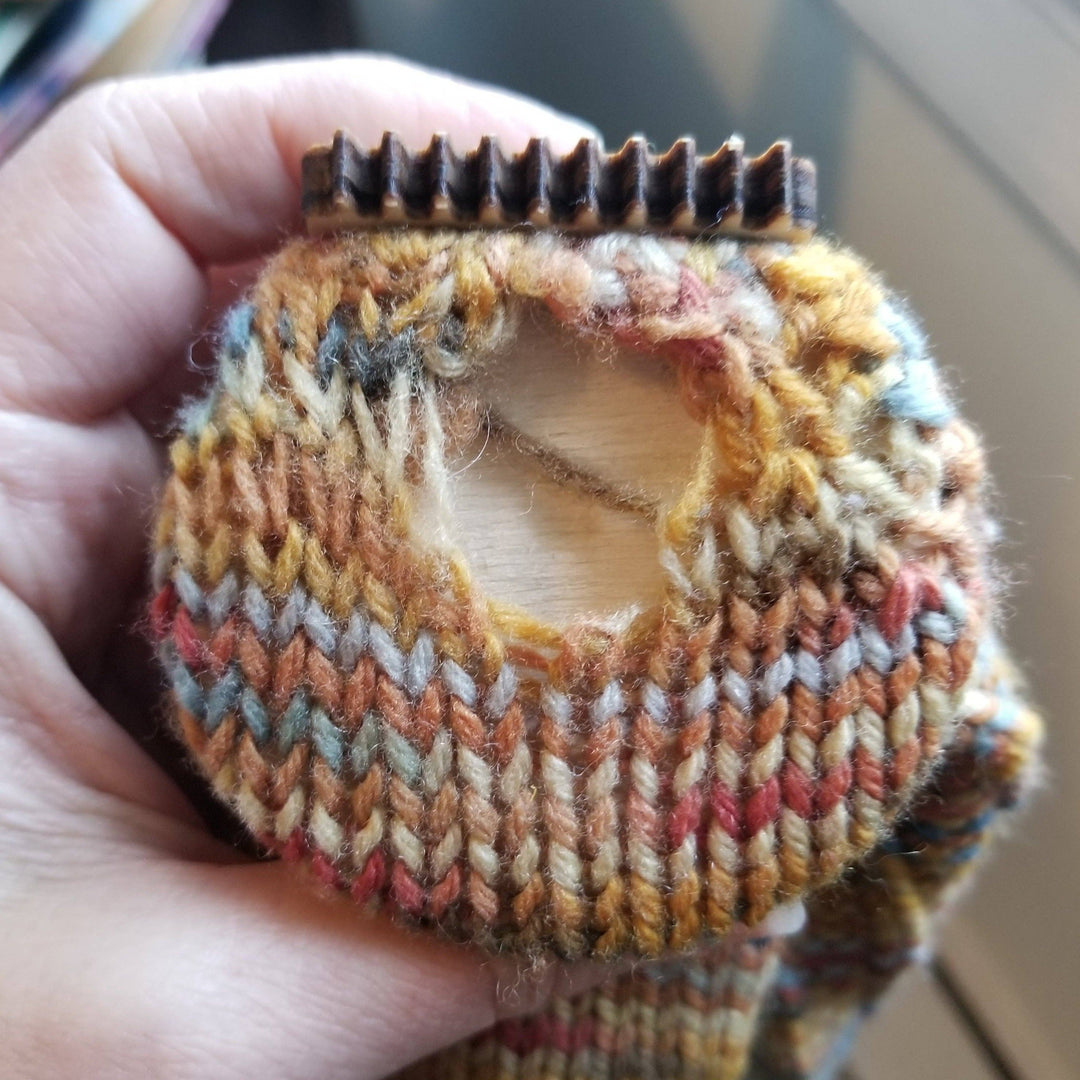 Smaller Darning &amp; Mending Loom Kit