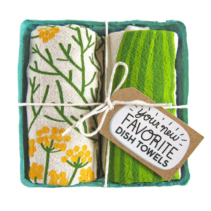 BIG DILL - Tea Towel Set of 2