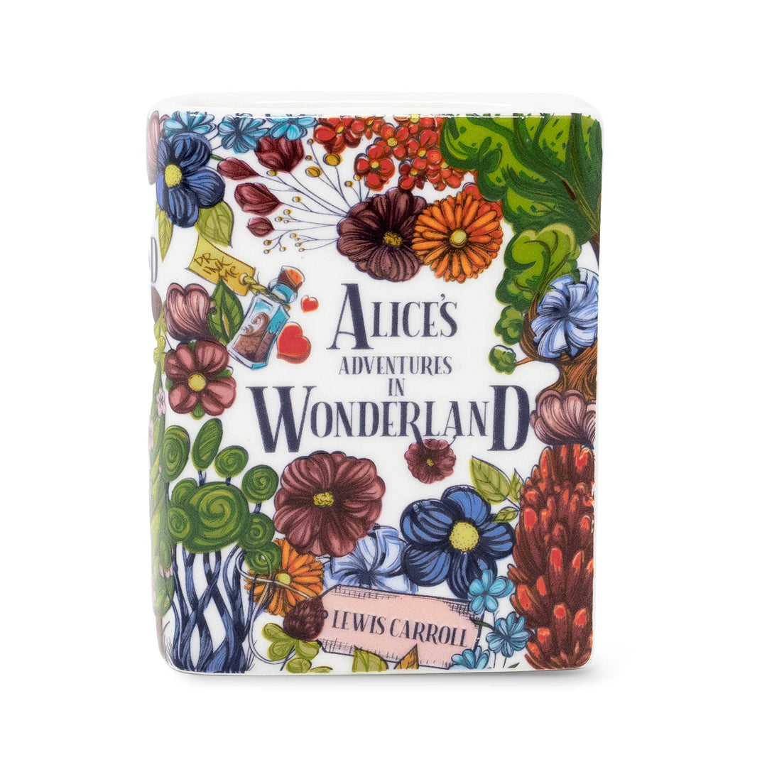 Book Candle, Alice in Wonderland Floral Nonsense