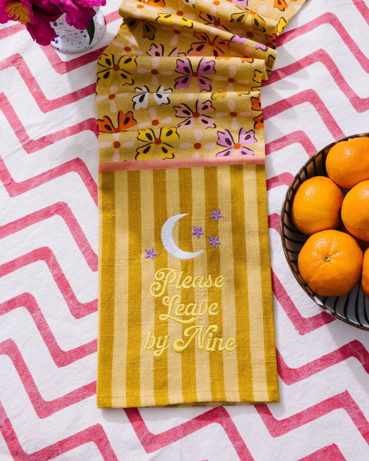 Leave by Nine Dish Towel