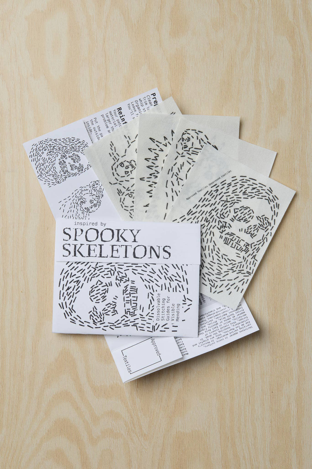Spooky Skeletons: Visible Mending Transfers