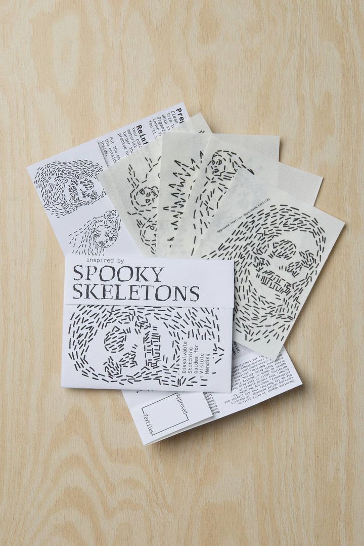 Spooky Skeletons: Visible Mending Transfers