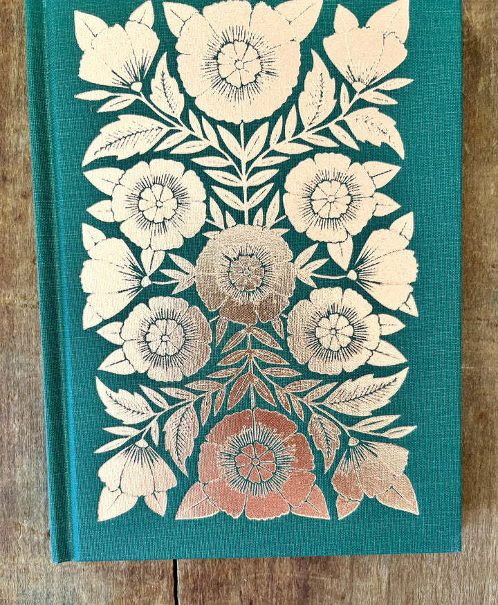 Foil Stamped Linen Journal: Jewel Green