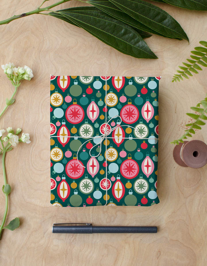 Tinsel Wrapping Paper | 2 Sheets, 20" x 29"
