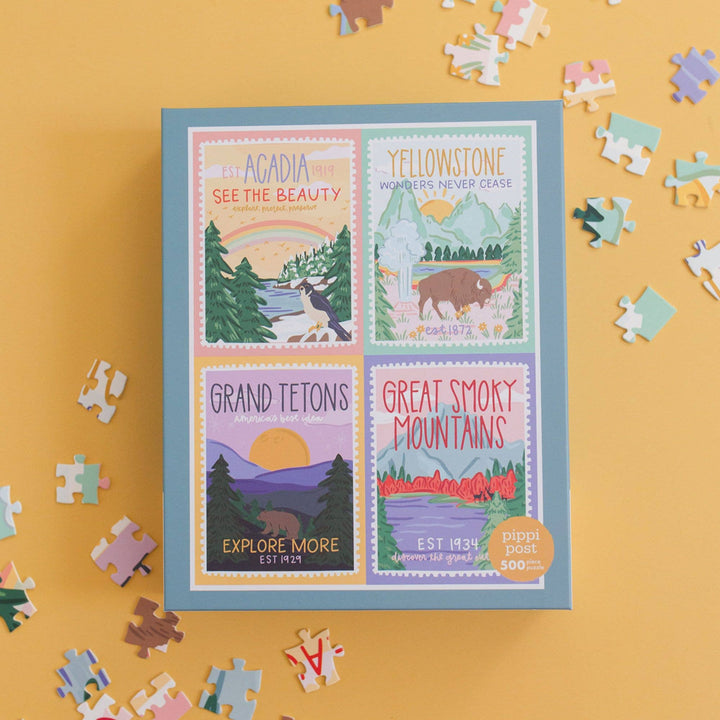 Favorite National Parks - 500 Piece Jigsaw Puzzle