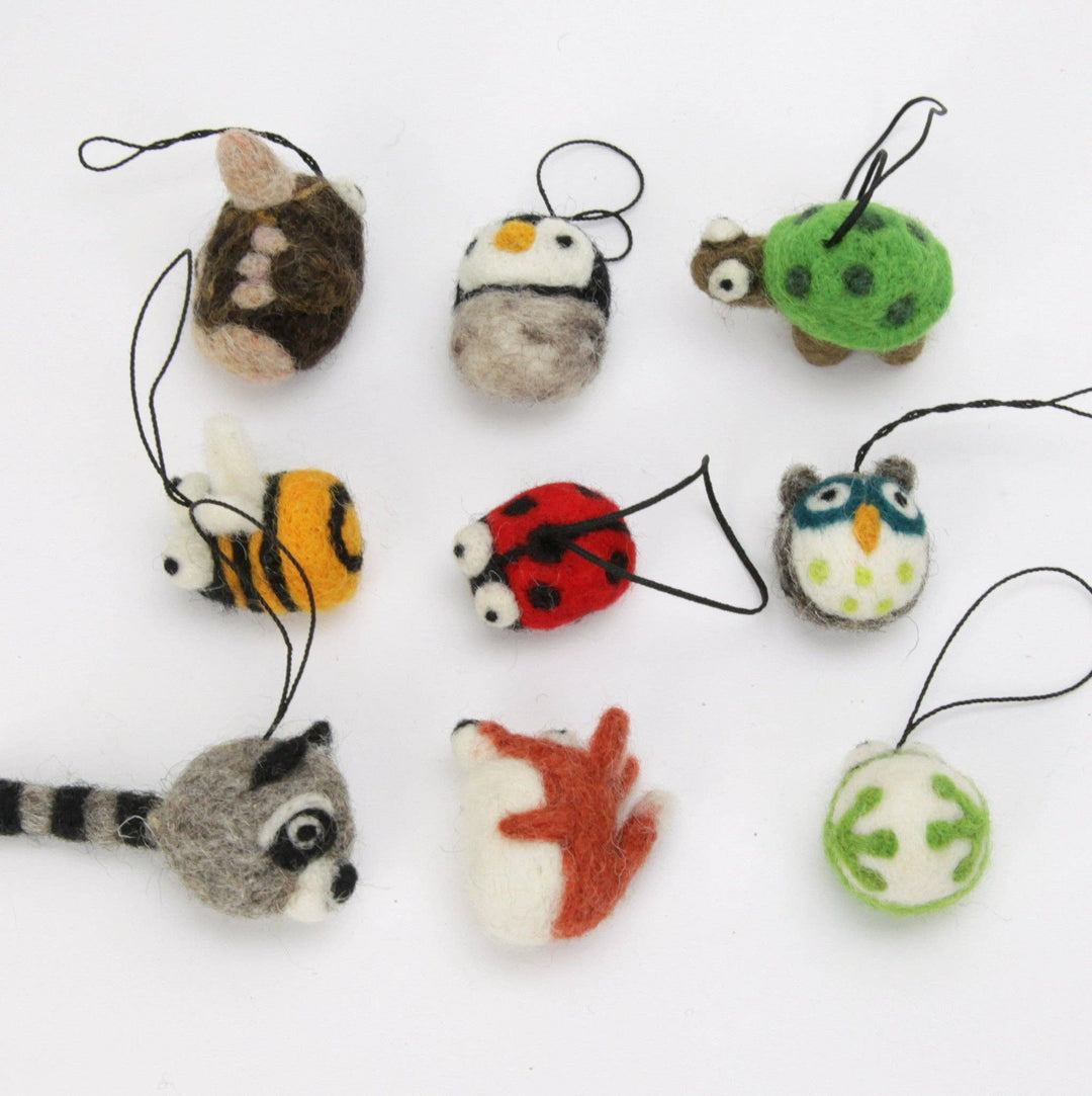 Mini Felted Animal Buddies Collection Kit (16 Pieces)