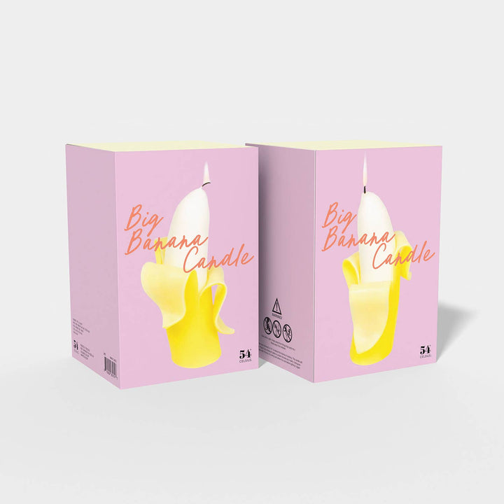 Big Banana Candle - Handmade, 6.5" Tall, 16 Hr burn