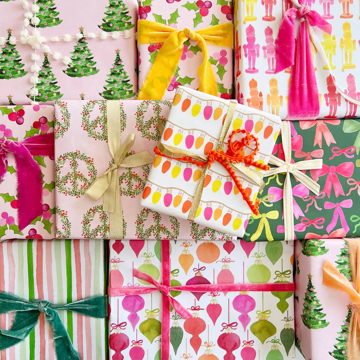 Christmas Bows Gift Wrap