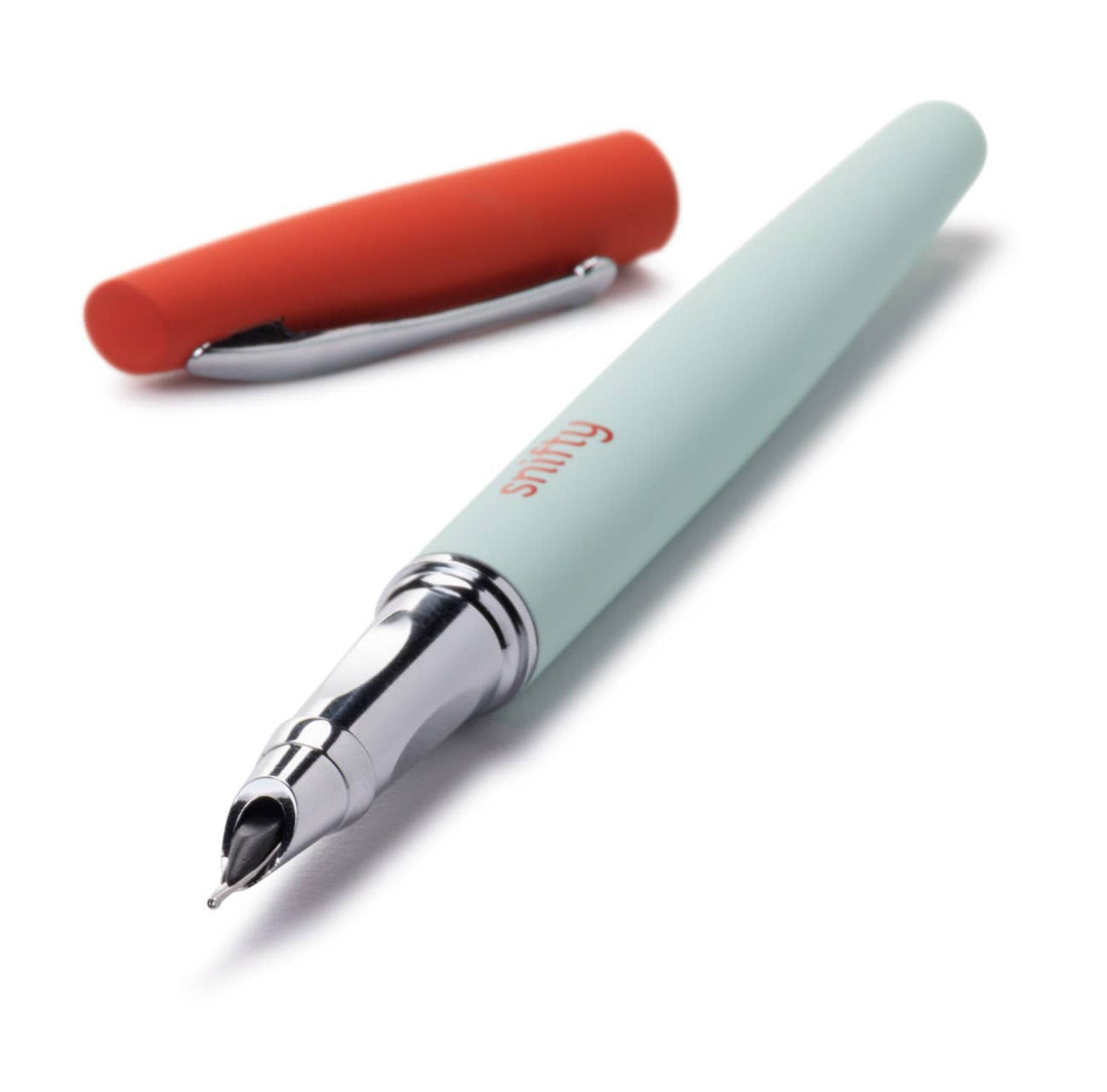 INK WELL ERASABLE FOUNTAIN PEN - BLACK/GRAY