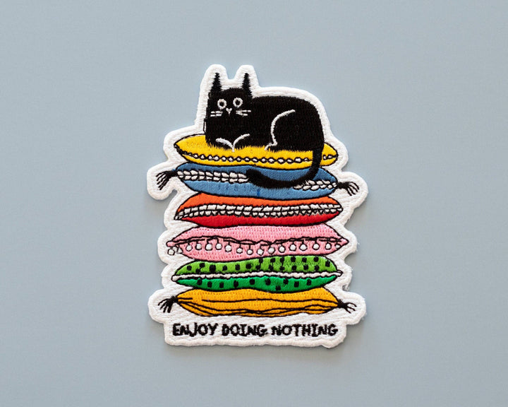 Enjoy Doing Nothing Iron-On Patch