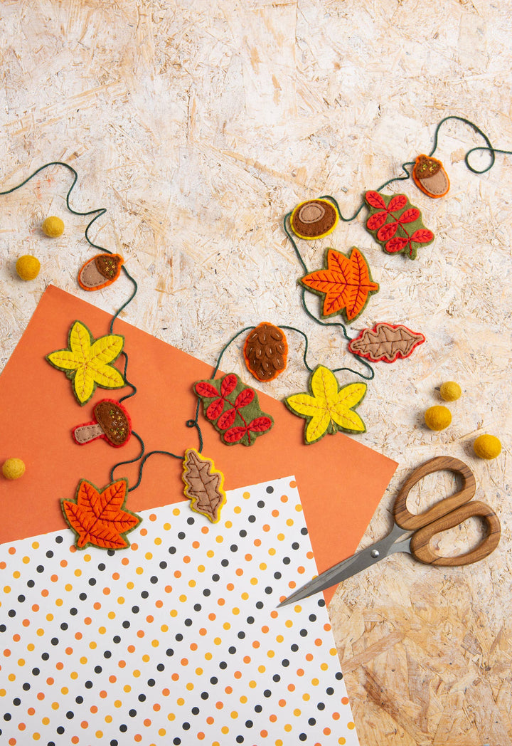 Autumn Garland Felt Craft Kit