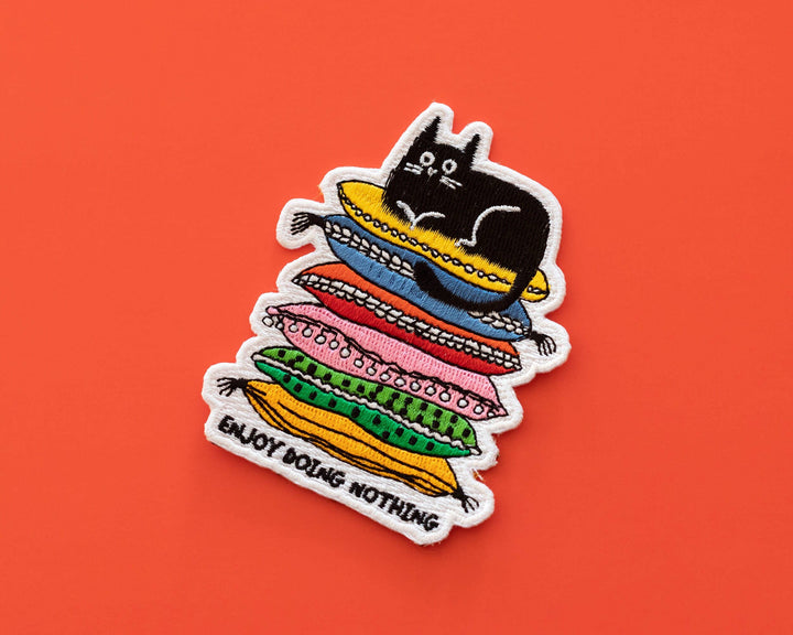 Enjoy Doing Nothing Iron-On Patch