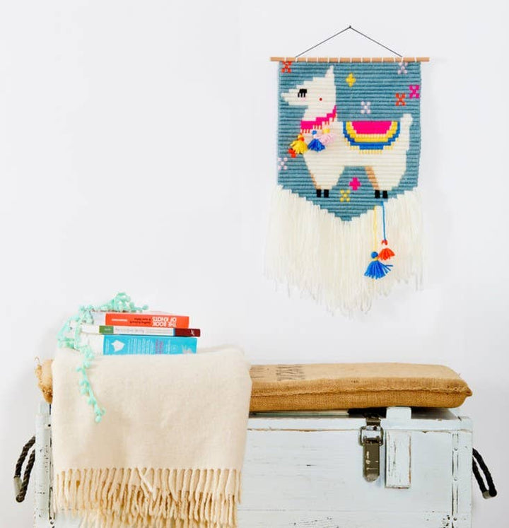 Llama Wall Art Embroidery Kit