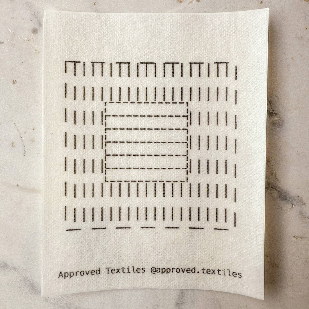 Eva Hesse Geometric Shapes: Mending + Embellishment Transfer