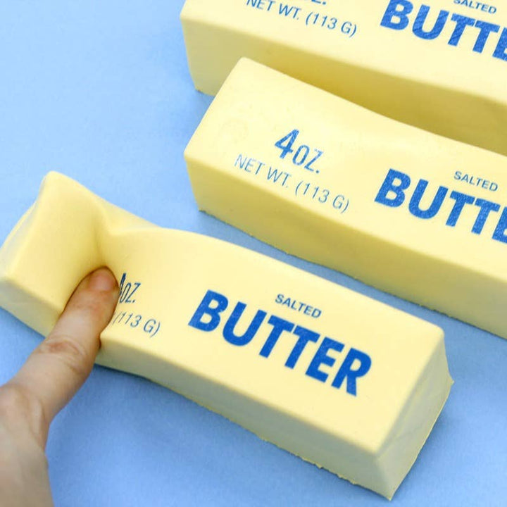 Butter Stress Ball – Soft &amp; Slow-Rebound Squishy Toy