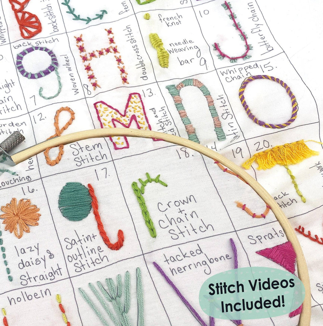 30 Day Sampler - Letters of the Alphabet