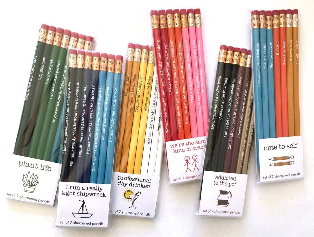 ADDICTED TO THE POT PENCIL SET