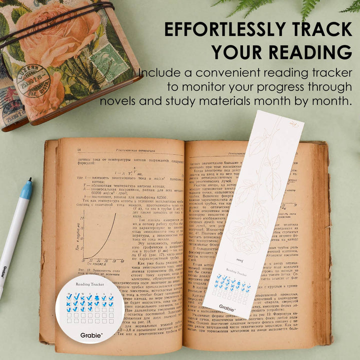 Watercolor Coloring Bookmarks