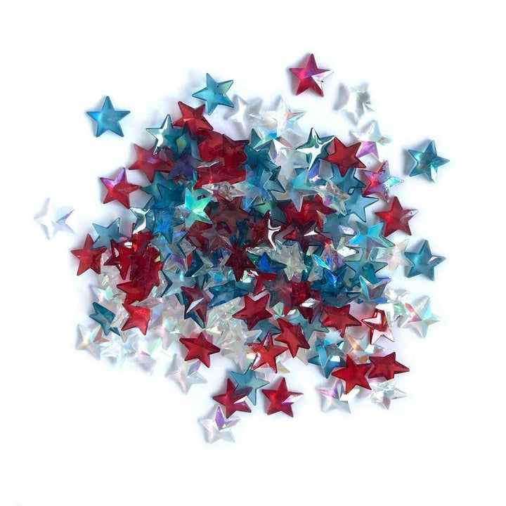 Patriotic Stars - Sparkletz DIY Craft Embellishments