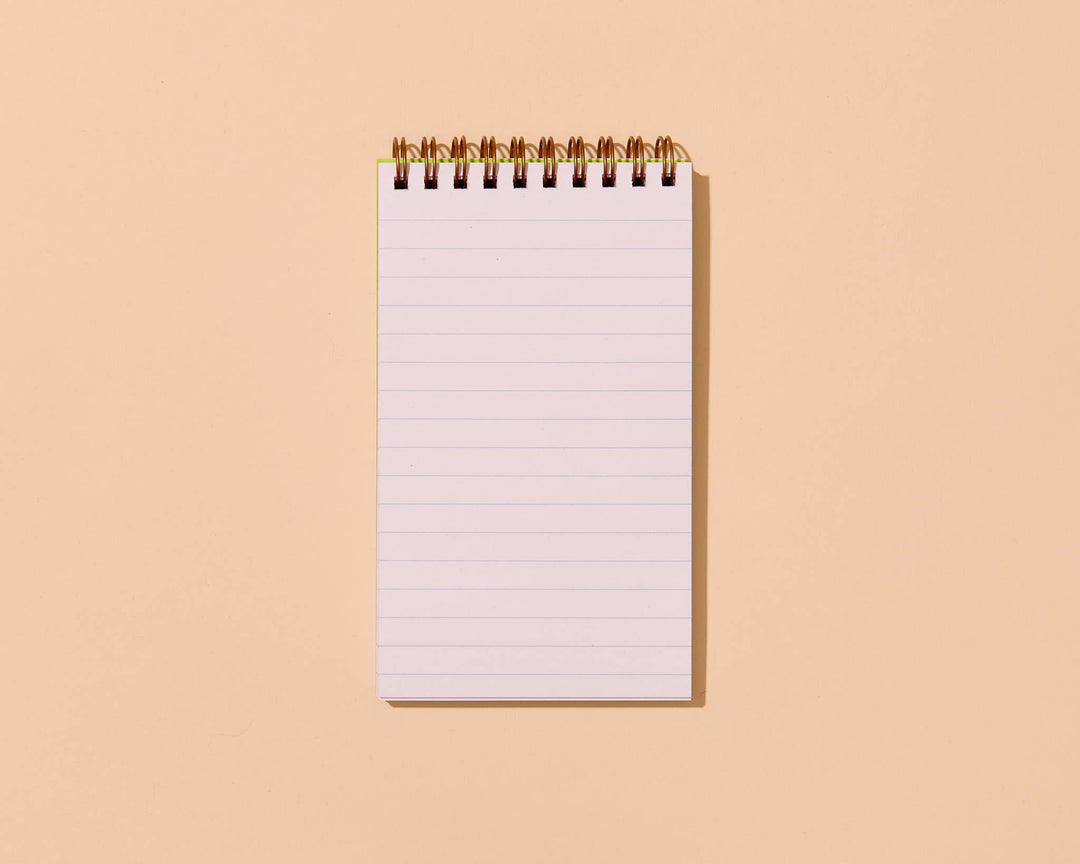 Letterpress Small Spiral Notebook—Ghosts, Ghouls (Halloween)