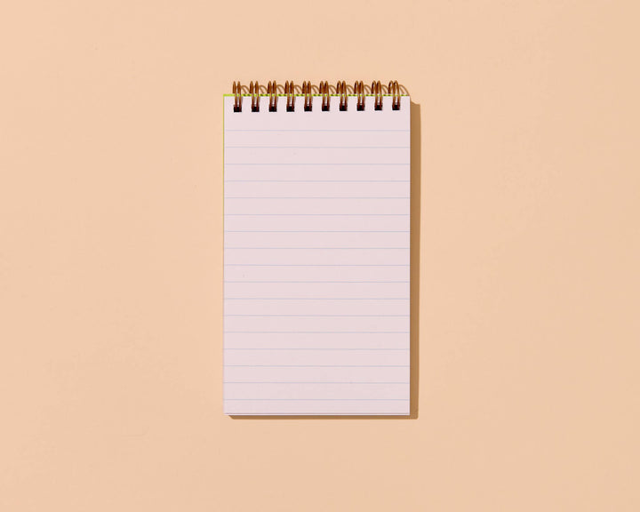 Letterpress Small Spiral Notebook—Ghosts, Ghouls (Halloween)