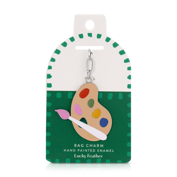 Enamel Bag Charm Bundle - Includes 4 of each style (48 pieces total) + wood display