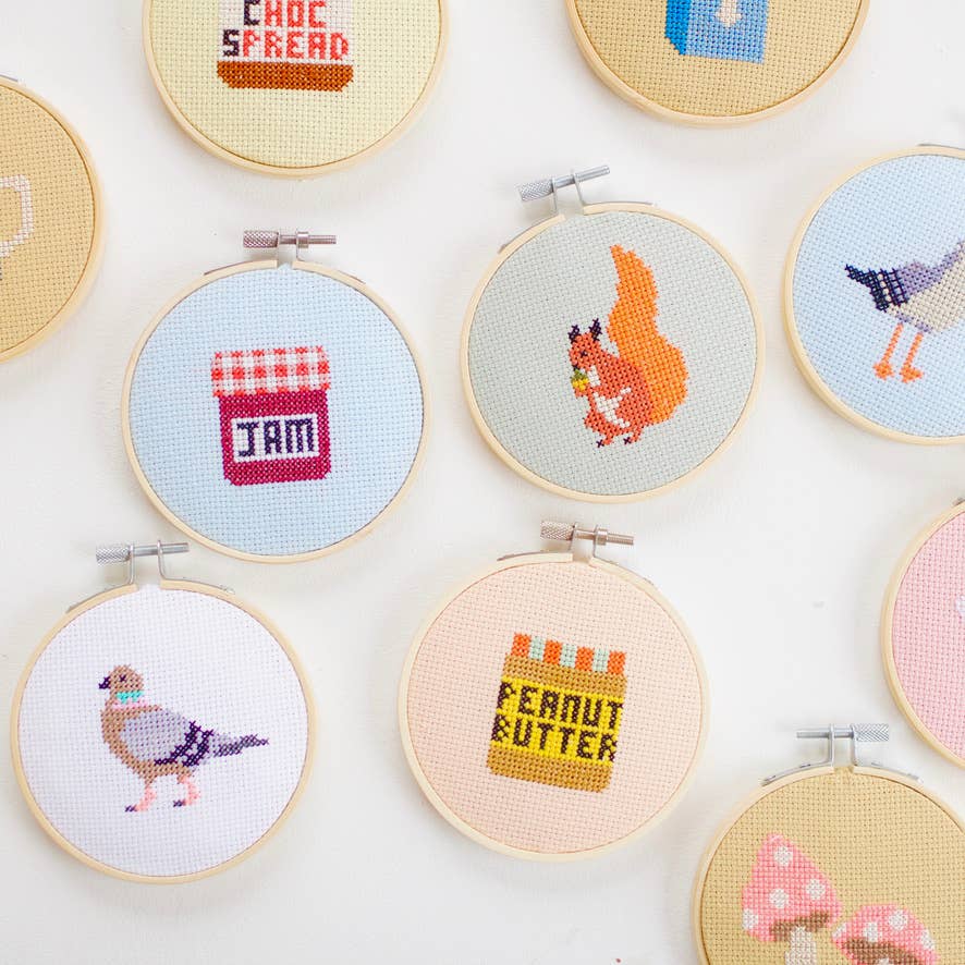 Bee Cross Stitch Kit