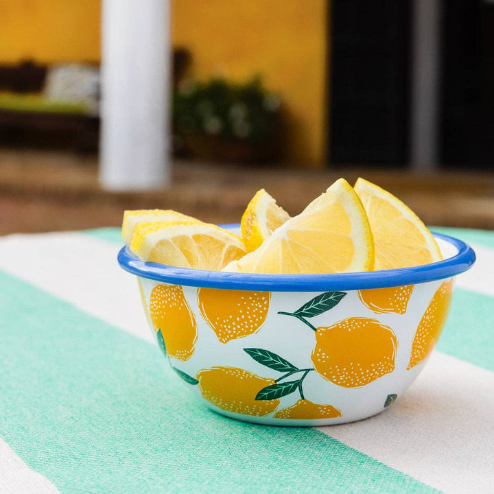 Lemon Enamel Bowl - 12cm | Kitchenware |