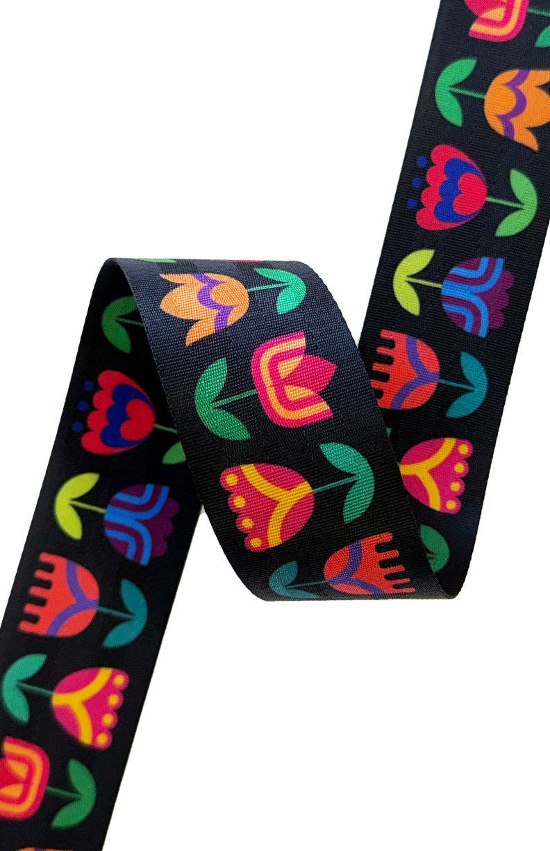 Tulips - 2in Handle Webbing 12 yard roll