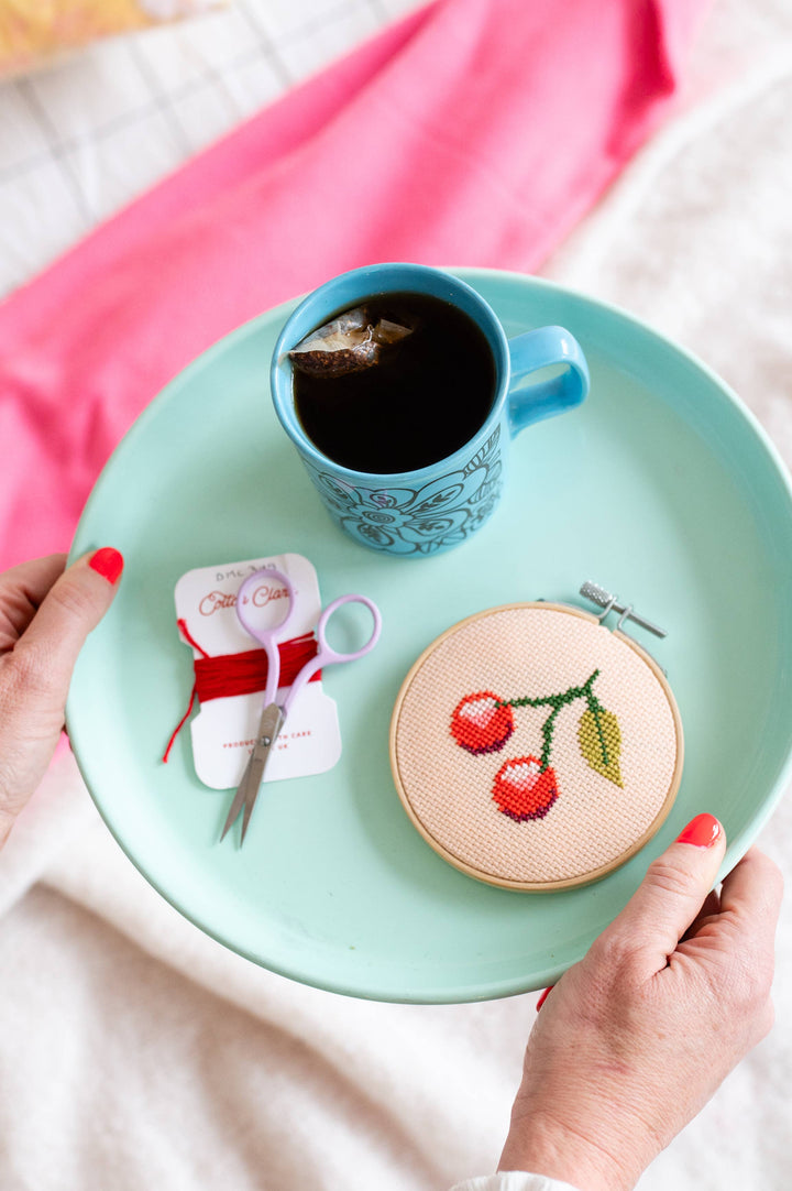 Cherry Cross Stitch Kit