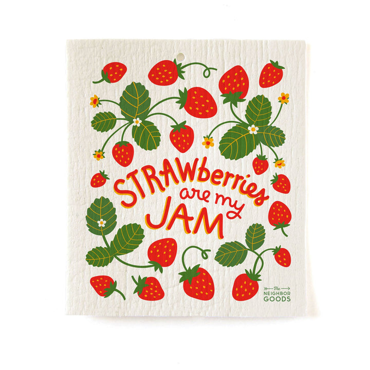 Strawberry Sponge Cloth