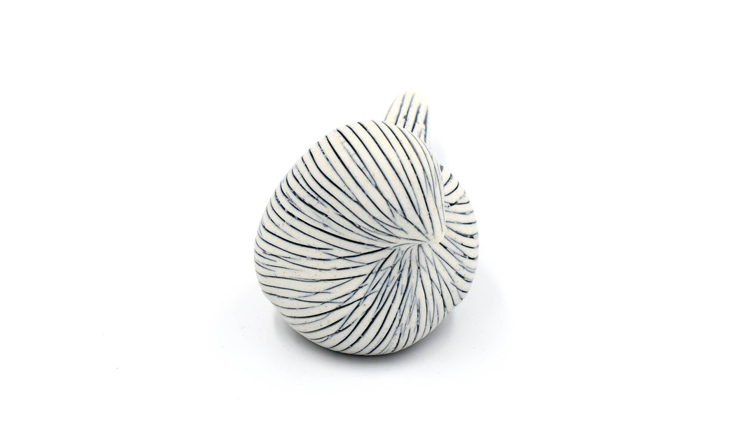 Handcrafted Mini Bird Etched Stripe