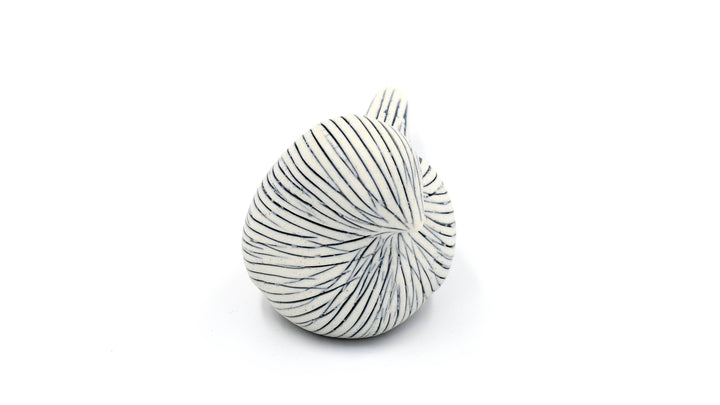 Handcrafted Mini Bird Etched Stripe